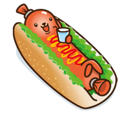 dachs-sausage sticker #4642367