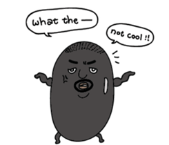 The beans! sticker #4642380