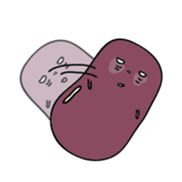 The beans! sticker #4642401