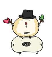 The beans! sticker #4642407