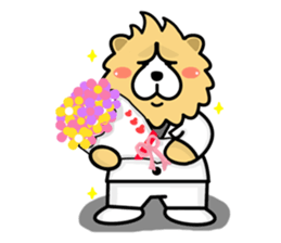 Chow Chow Owen In Love sticker #4642413