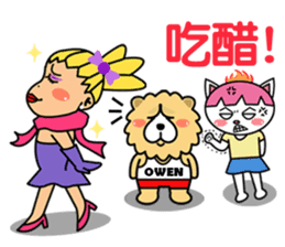 Chow Chow Owen In Love sticker #4642424