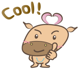 Hi Vegan -Happy Animal Planet- Greetings sticker #4642538