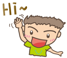 Hi Vegan -Happy Animal Planet- Greetings sticker #4642546