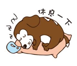 Love Beagle dog sticker #4643136