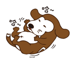 Love Beagle dog sticker #4643137