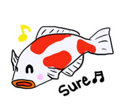 Nishikigoi sticker #4643171