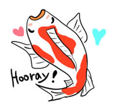 Nishikigoi sticker #4643172