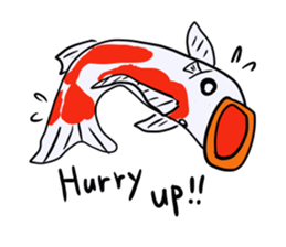 Nishikigoi sticker #4643173