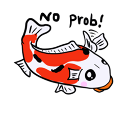 Nishikigoi sticker #4643175