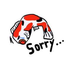 Nishikigoi sticker #4643177