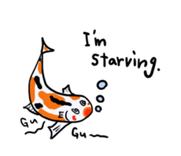 Nishikigoi sticker #4643178