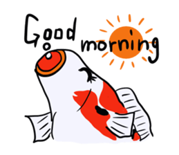 Nishikigoi sticker #4643181