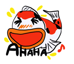 Nishikigoi sticker #4643183