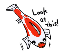 Nishikigoi sticker #4643189