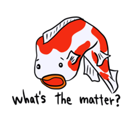 Nishikigoi sticker #4643190