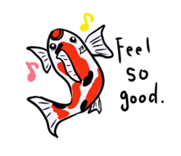 Nishikigoi sticker #4643191