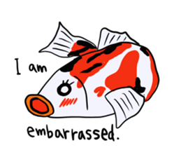 Nishikigoi sticker #4643195