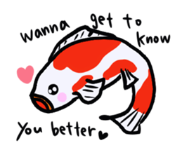 Nishikigoi sticker #4643196