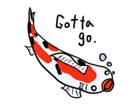 Nishikigoi sticker #4643200