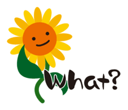 Sunflower field ( English ver. ) sticker #4644423