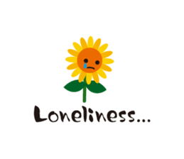 Sunflower field ( English ver. ) sticker #4644425