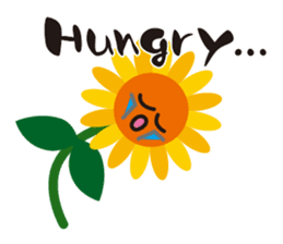 Sunflower field ( English ver. ) sticker #4644432