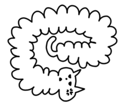 Cat of caterpillar sticker #4644815