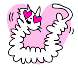 Cat of caterpillar sticker #4644817