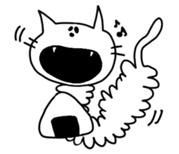 Cat of caterpillar sticker #4644823