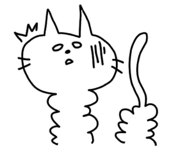 Cat of caterpillar sticker #4644825