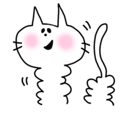 Cat of caterpillar sticker #4644828