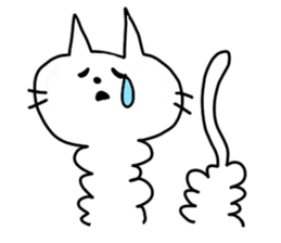Cat of caterpillar sticker #4644829