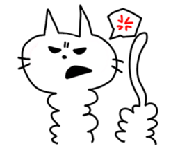 Cat of caterpillar sticker #4644830