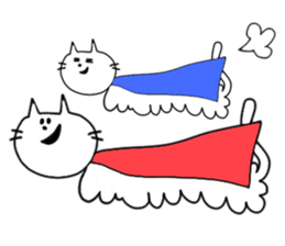Cat of caterpillar sticker #4644833