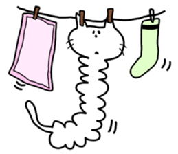 Cat of caterpillar sticker #4644836