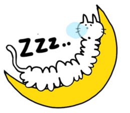 Cat of caterpillar sticker #4644839