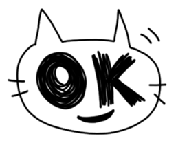 Cat of caterpillar sticker #4644846