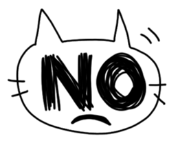 Cat of caterpillar sticker #4644847