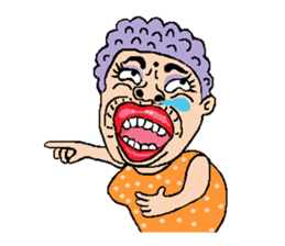 kimokawa-obasan(part2) sticker #4645226