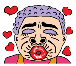 kimokawa-obasan(part2) sticker #4645230