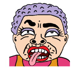 kimokawa-obasan(part2) sticker #4645231