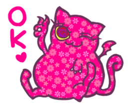 Strange Cat HEN-NYA sticker #4645369