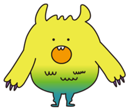 Fluffy Monster Mon sticker #4645528