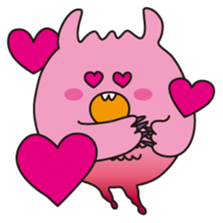 Fluffy Monster Mon sticker #4645531