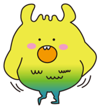 Fluffy Monster Mon sticker #4645545