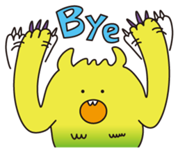 Fluffy Monster Mon sticker #4645550