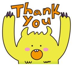 Fluffy Monster Mon sticker #4645551