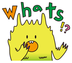 Fluffy Monster Mon sticker #4645552