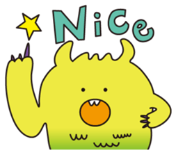 Fluffy Monster Mon sticker #4645554